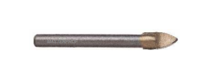 BROCAS PARA VIDRO COM PONTA EM METAL DURO